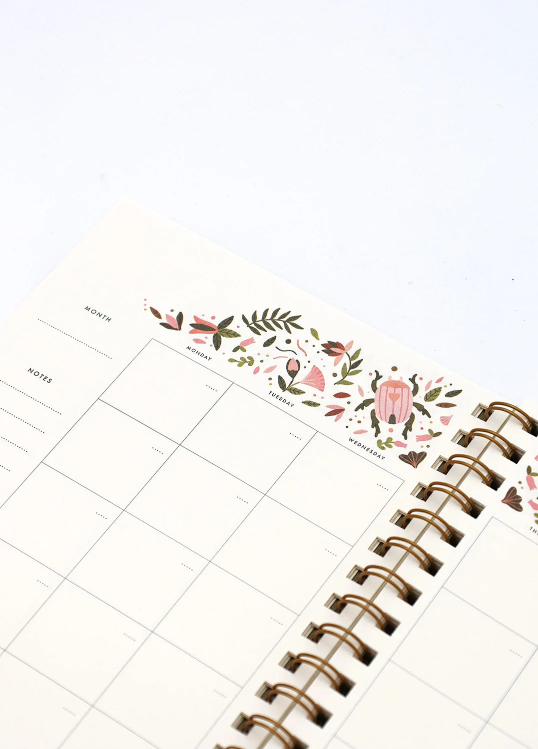 all-the-ways-to-say-pink-croco-agenda-spirale-mensuel-rose image 6