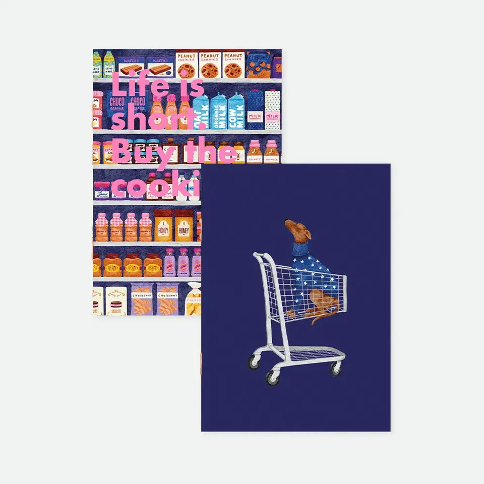 all-the-way-to-say-sugar-market-duo-carnets-a6-poche image 1