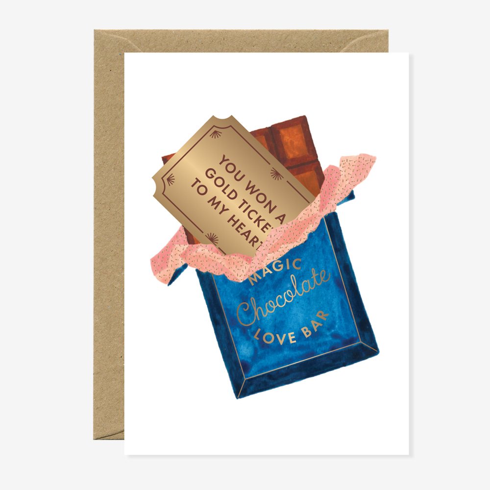 all-the-way-to-say-golden-ticket-carte-amour-a6 image 1