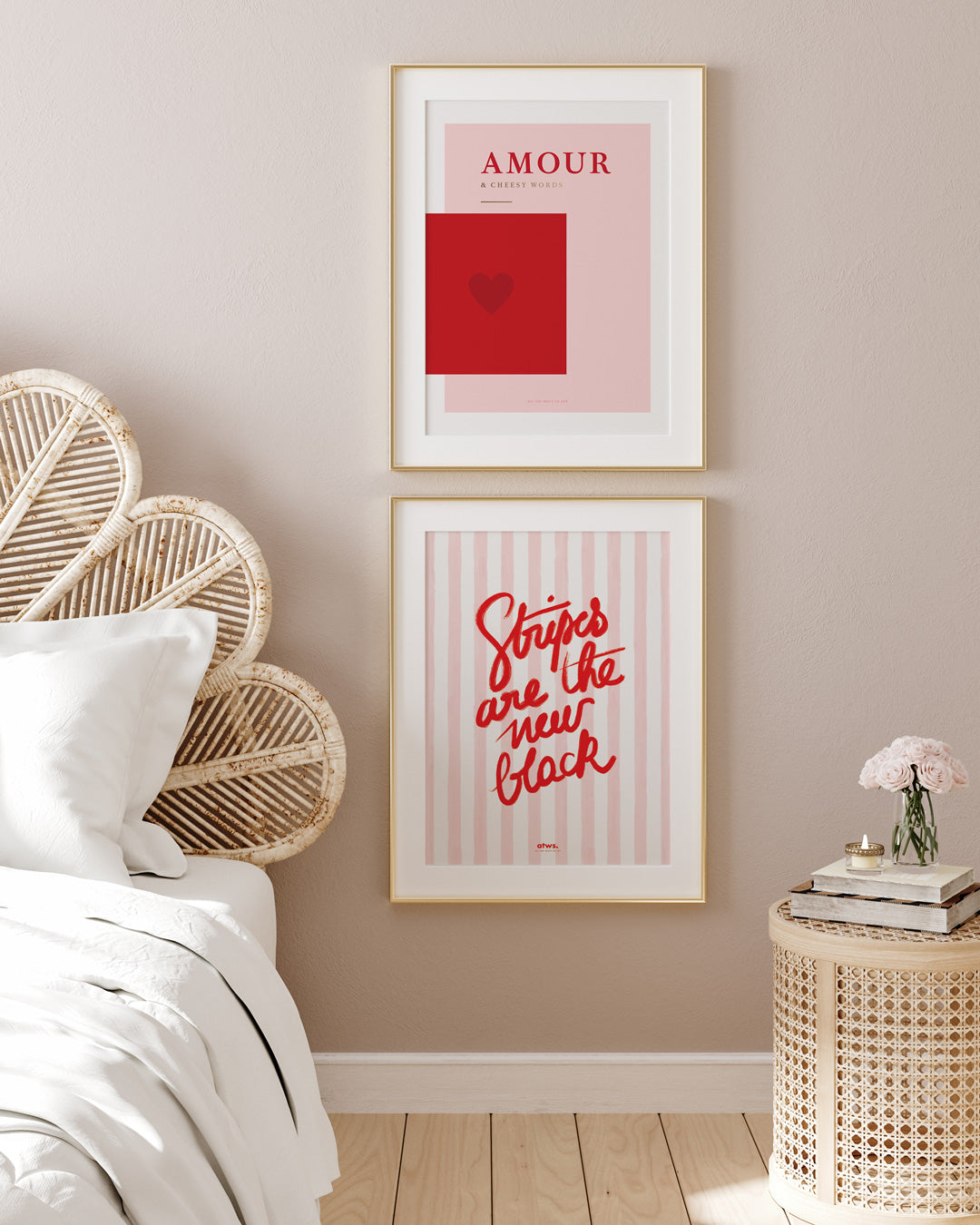 all-the-way-to-say-amour-affiche-minimaliste-50-x-70-cm image 2