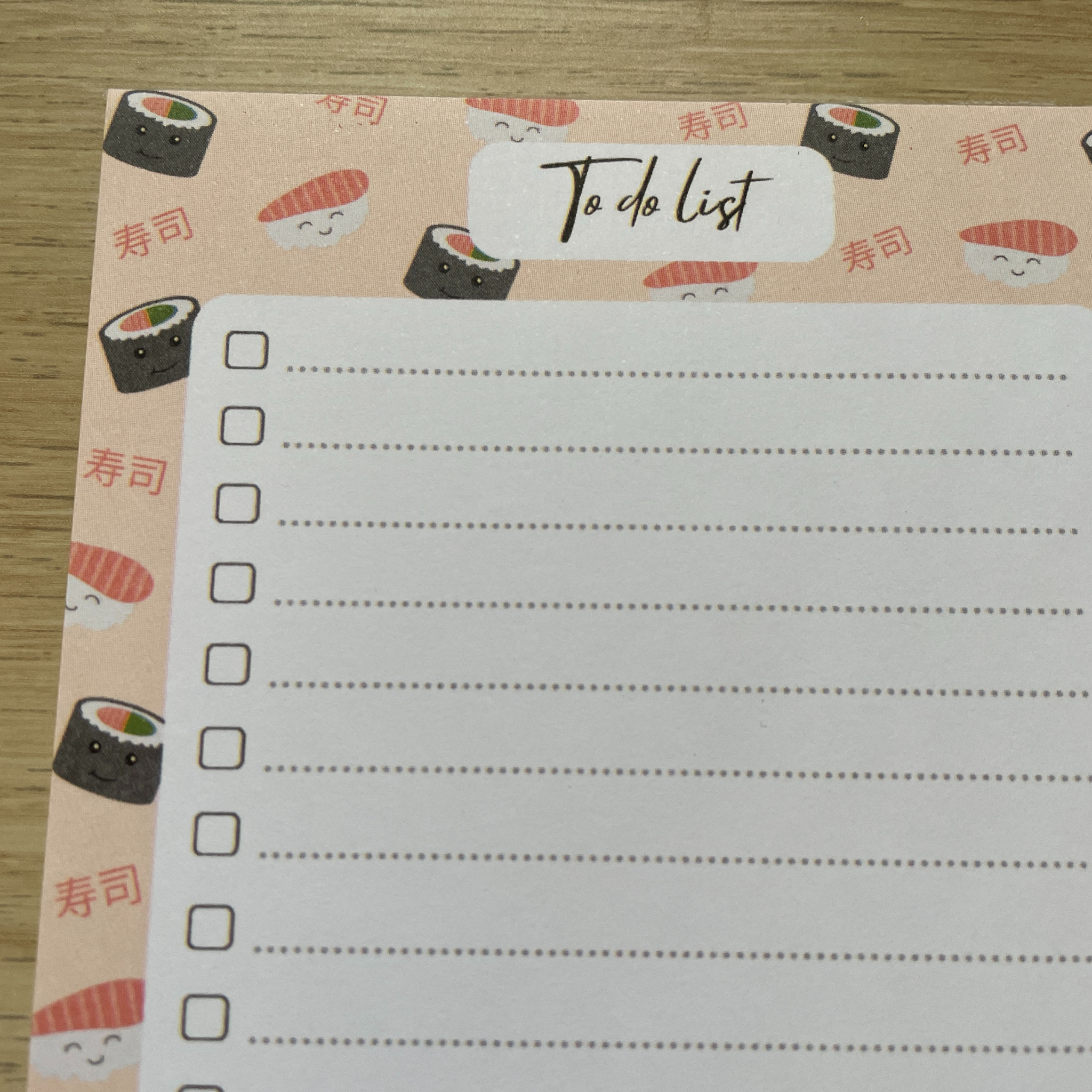 atelier-naholi-bloc-notes-to-do-list-sushi-imparfait-10x21-cm-25-pages image 2