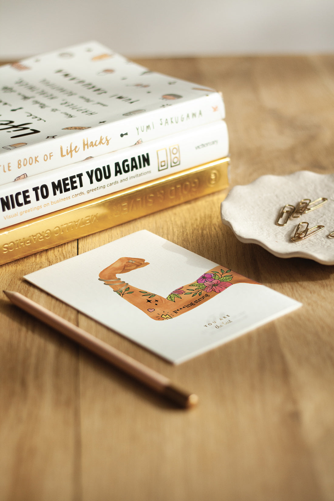 all-the-ways-to-say-you-re-best-carte-voeux-dor-e-a6 image 2