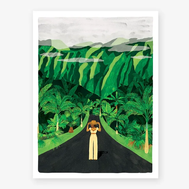 all-the-ways-to-say-hawa-affiche-voyage-tropical-3-tailles image 1