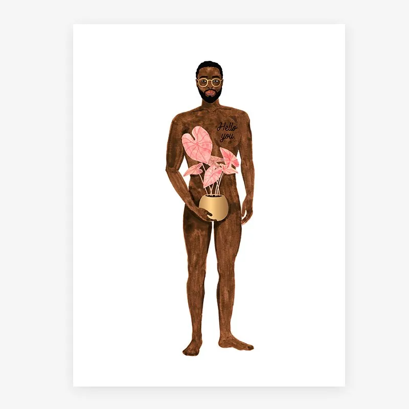 all-the-way-to-say-naked-boy-affiche-18x24-cm-nature image 1