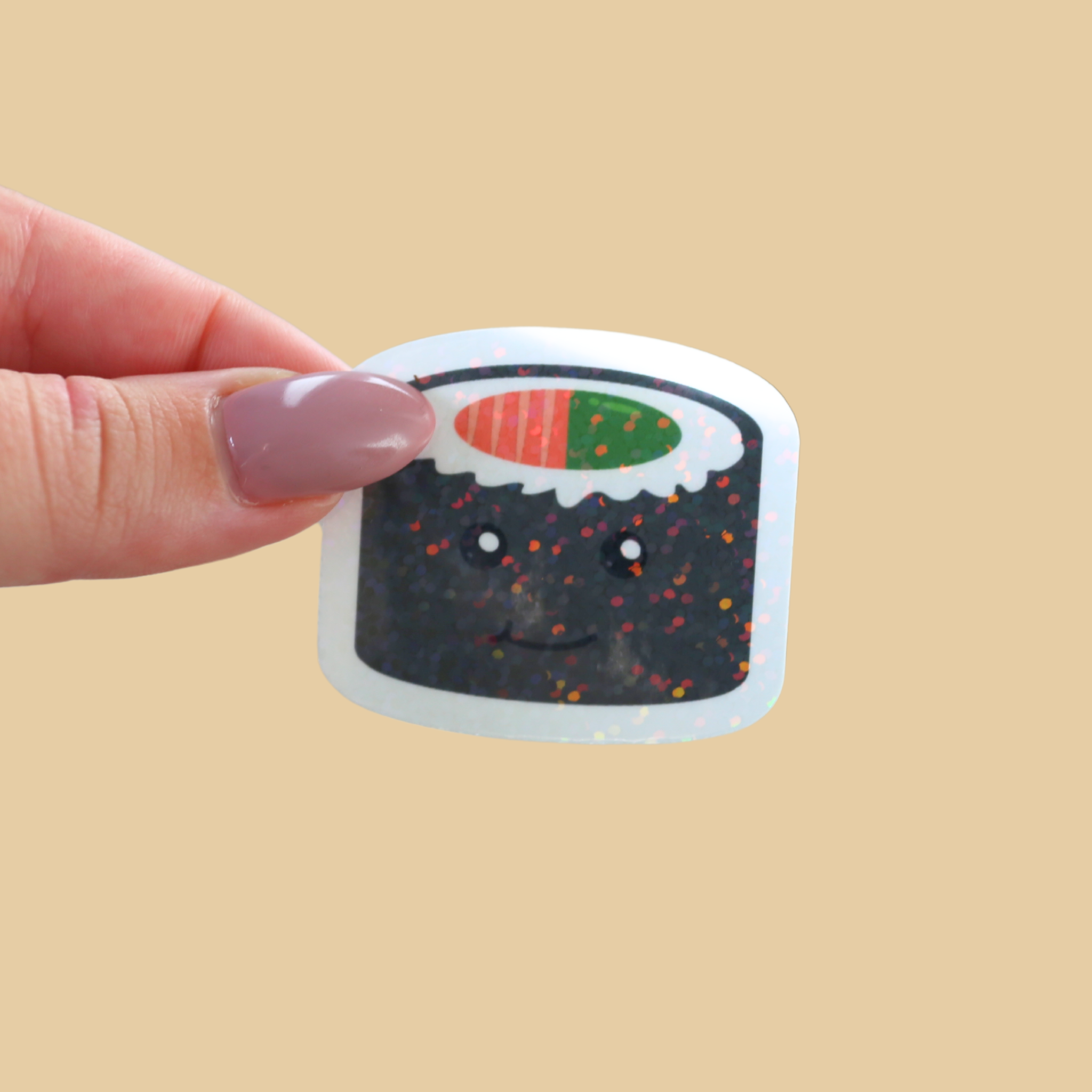 atelier-naholi-stickers-l-unit-sushi-algue-sticker-holographique image 1