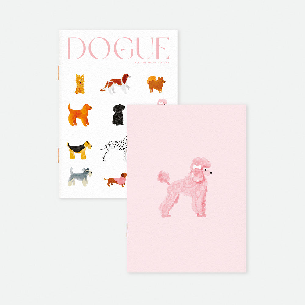 all-the-ways-to-say-duo-dogue-carnets-a6-chiens-2x36-pages image 1