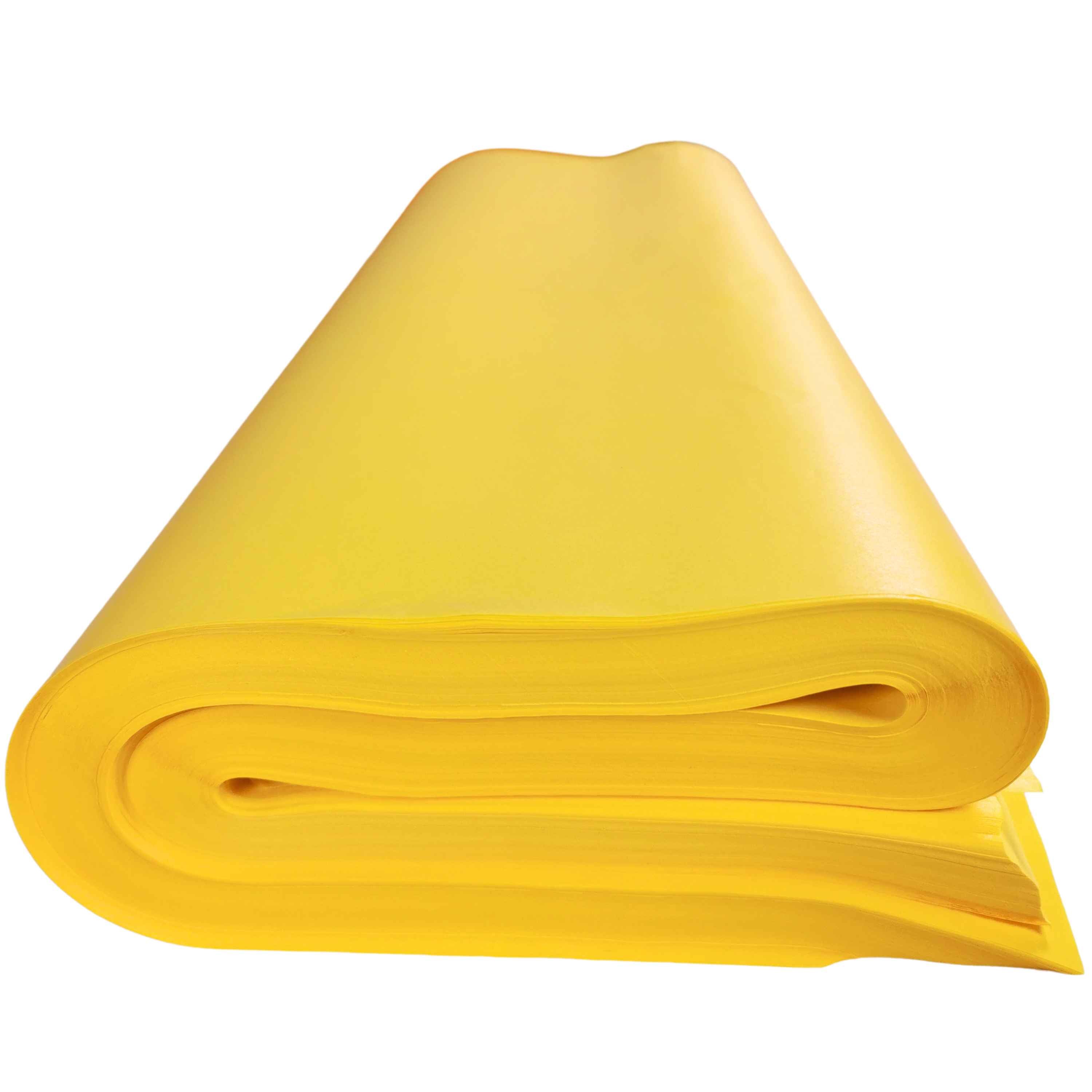 carnival-papers-tissue-paper-jaune-citron-50x70cm image 6