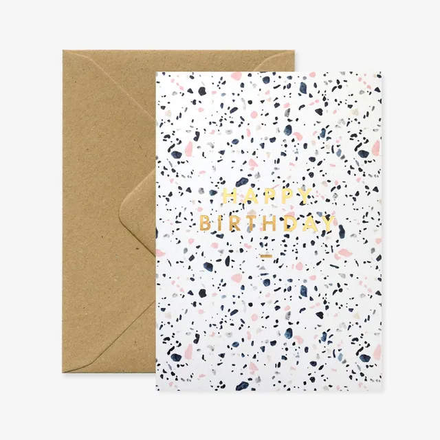all-the-ways-to-say-terrazzo-carte-anniversaire-dor-e-a6 image 1