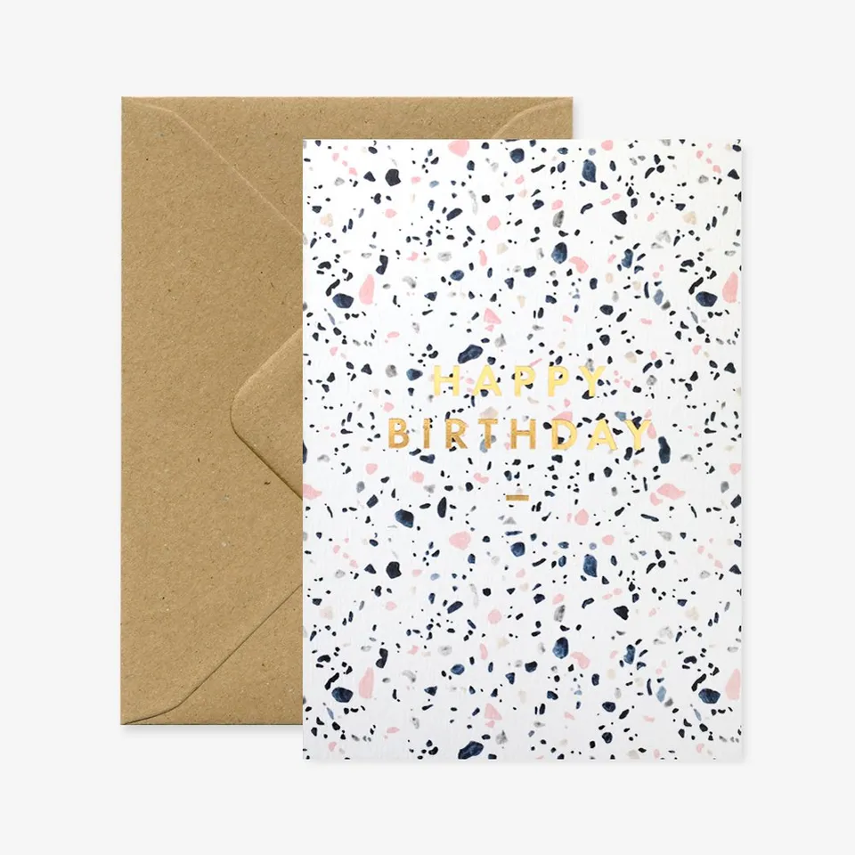 all-the-ways-to-say-terrazzo-carte-anniversaire-dor-e-a6 image 1