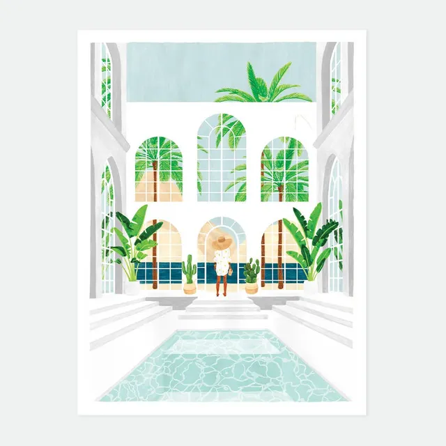 all-the-ways-to-say-white-house-affiche-29-7x39-7-cm-piscine image 1