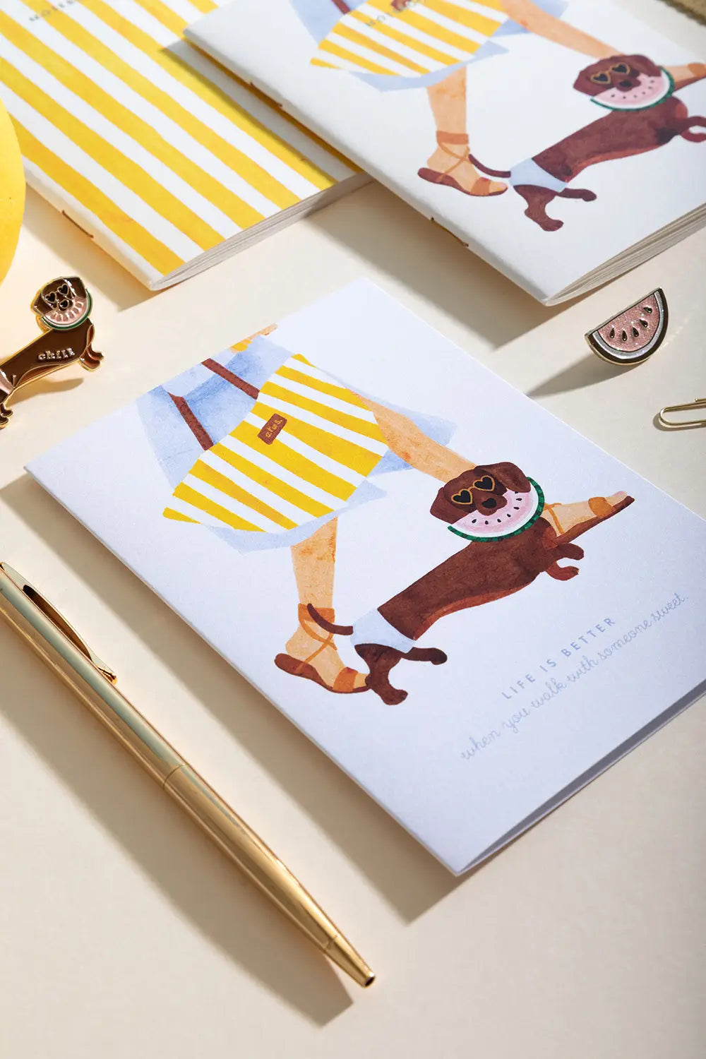 all-the-way-to-say-summer-dachshund-carte-teckel-t-a6 image 4