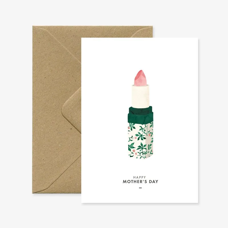 all-the-ways-to-say-lipstick-carte-de-voeux-a6-f-te-des-m-res image 1