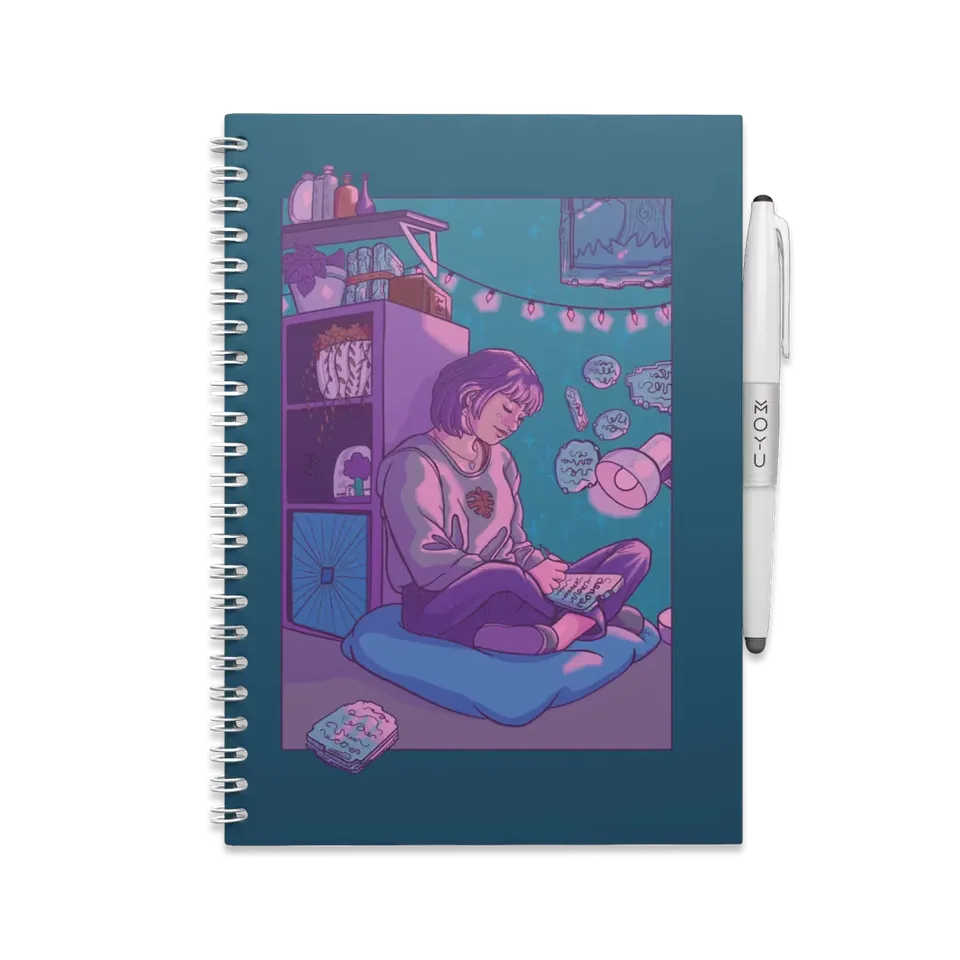 moyu-sweet-dreaming-carnet-effa-able-a5-papier-pierre image 1