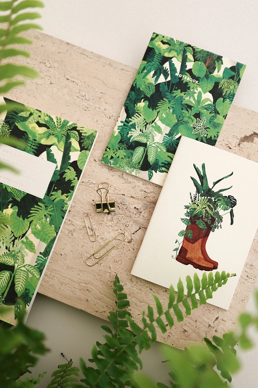 all-the-ways-to-say-gardening-boots-carnet-a6-lot-de-2-nature image 2
