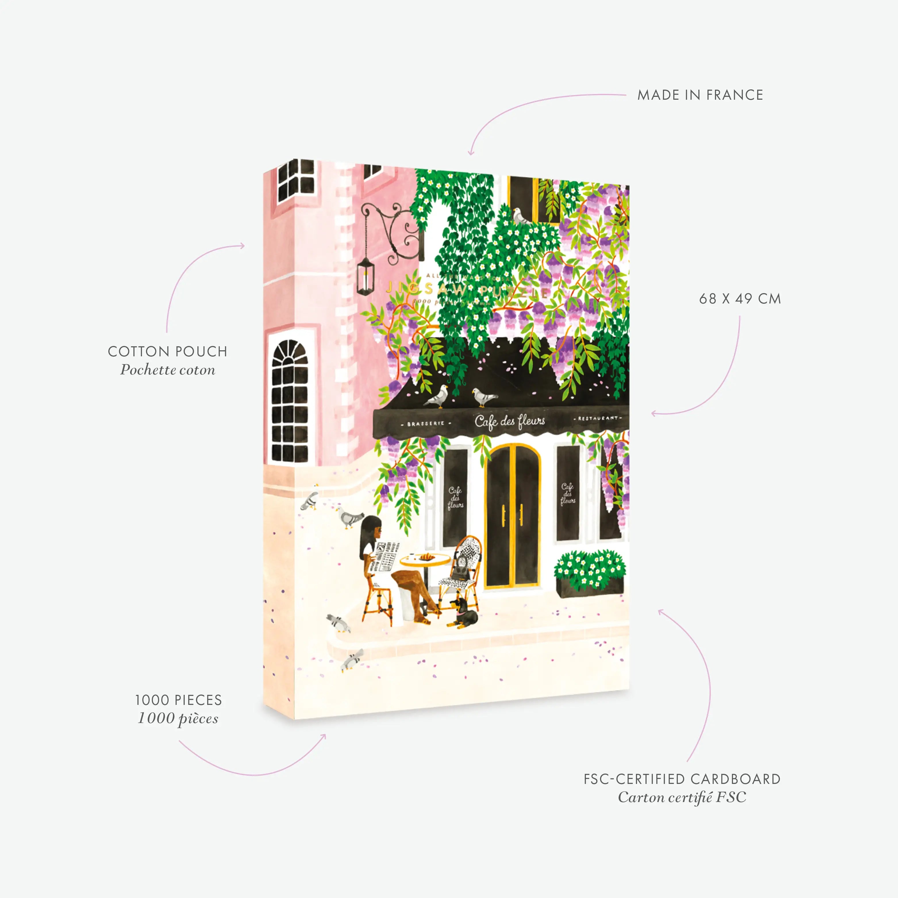 all-the-ways-to-say-paris-puzzle-1000-pi-ces-caf-68-x-49-cm image 3