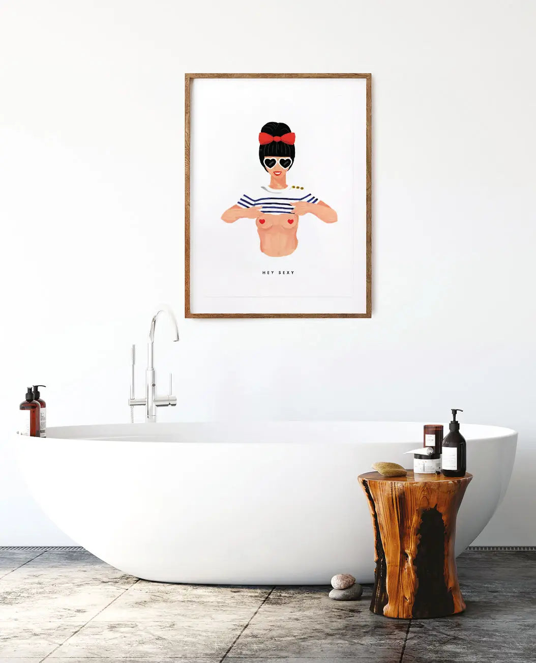 all-the-ways-to-say-hey-sexy-affiche-femme-petit-18x24-cm image 2