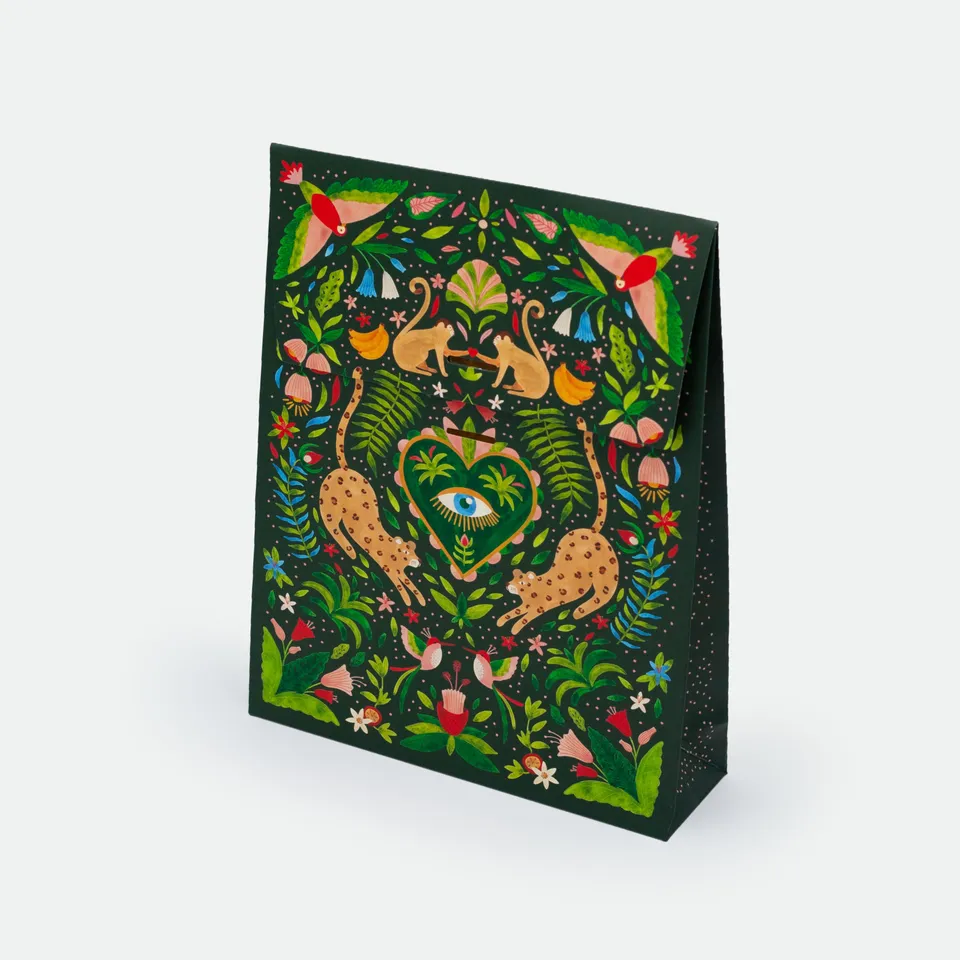 all-the-ways-to-say-green-jungle-pochette-cadeau-l-jungle image 1