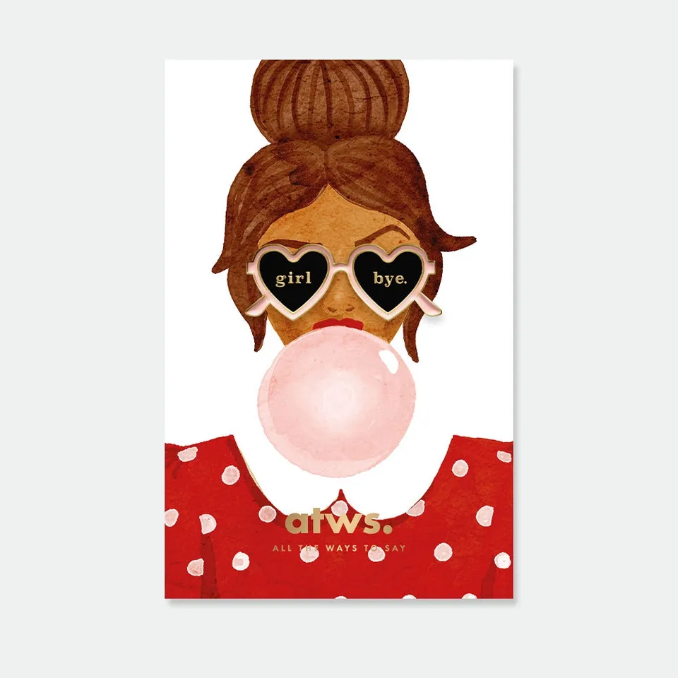 all-the-ways-to-say-girl-bye-pin-s-lunettes-coeur-rose-dor image 1