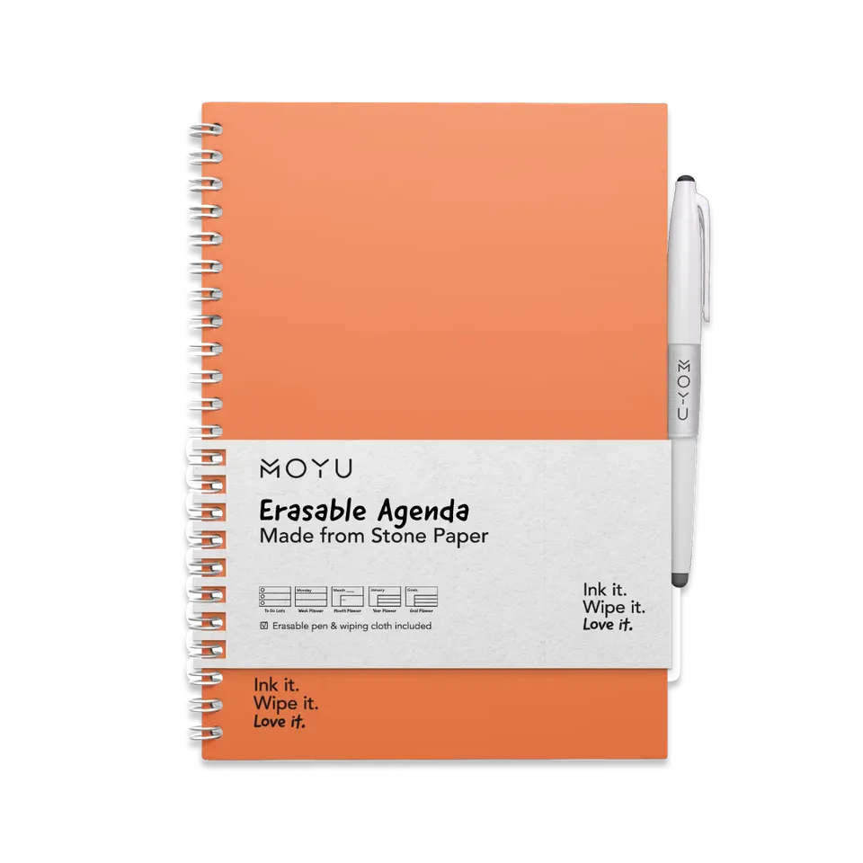 moyu-agendas-planners-a5-sunset-orange-agenda-effa-able image 1