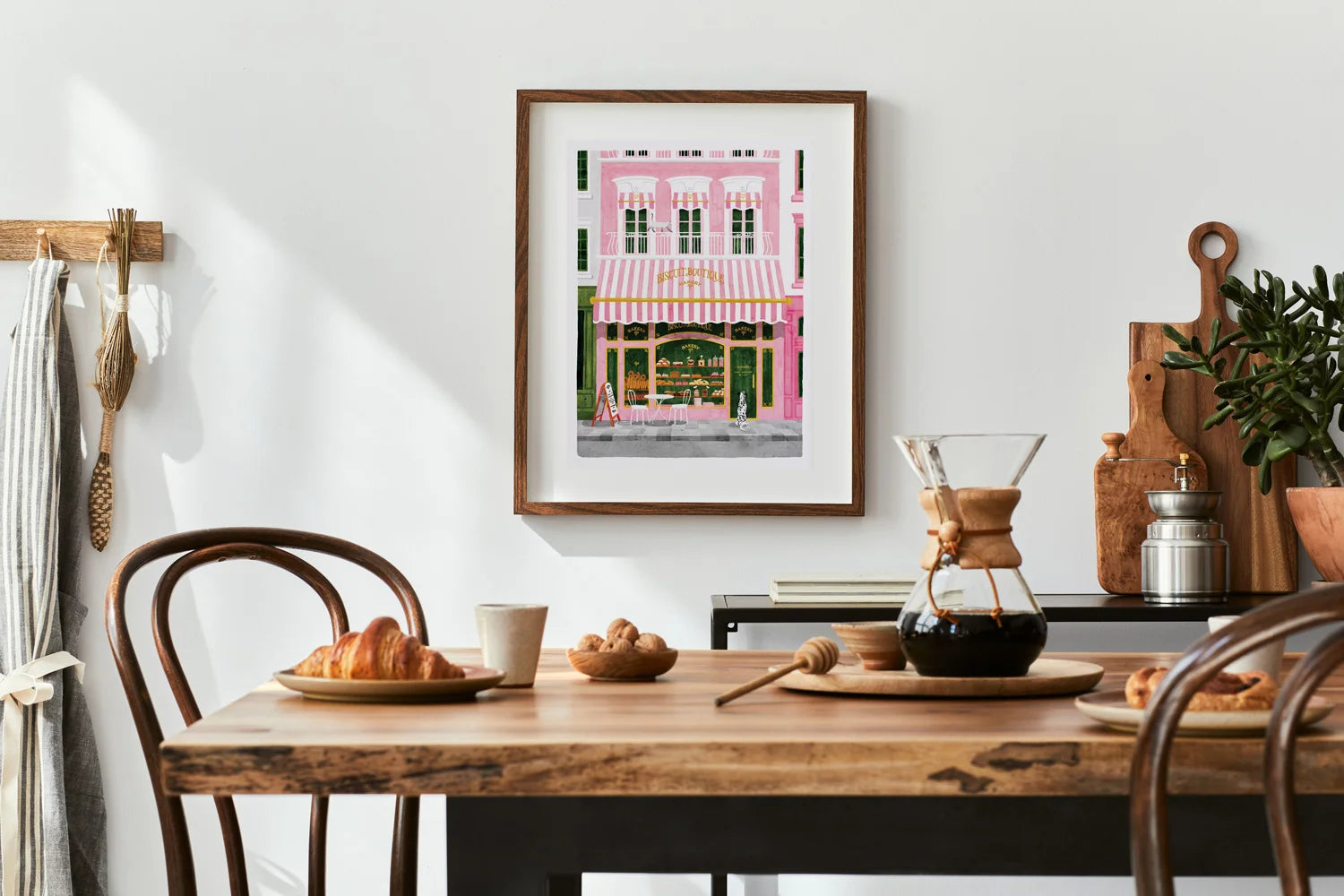 all-the-ways-to-say-pink-bakery-affiche-d-co-3-tailles-rose image 2