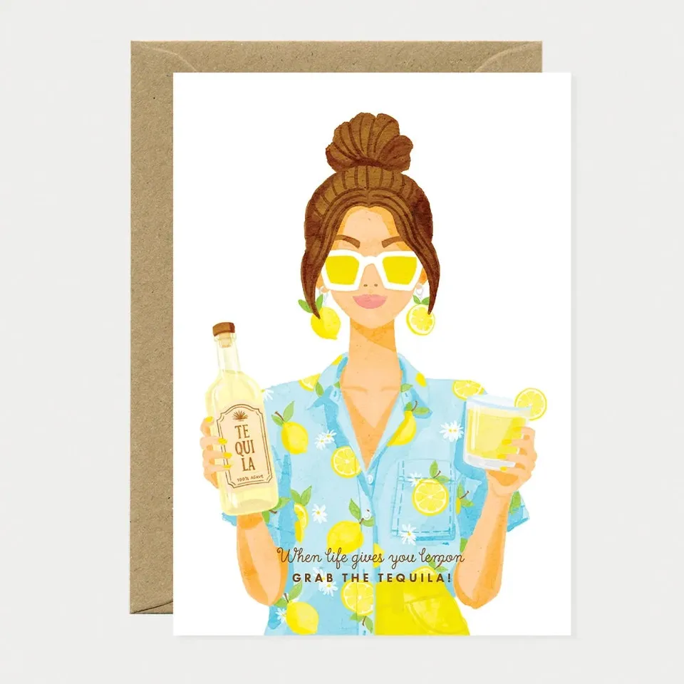 all-the-ways-to-say-life-gives-you-lemon-carte-de-voeux-tequila image 1