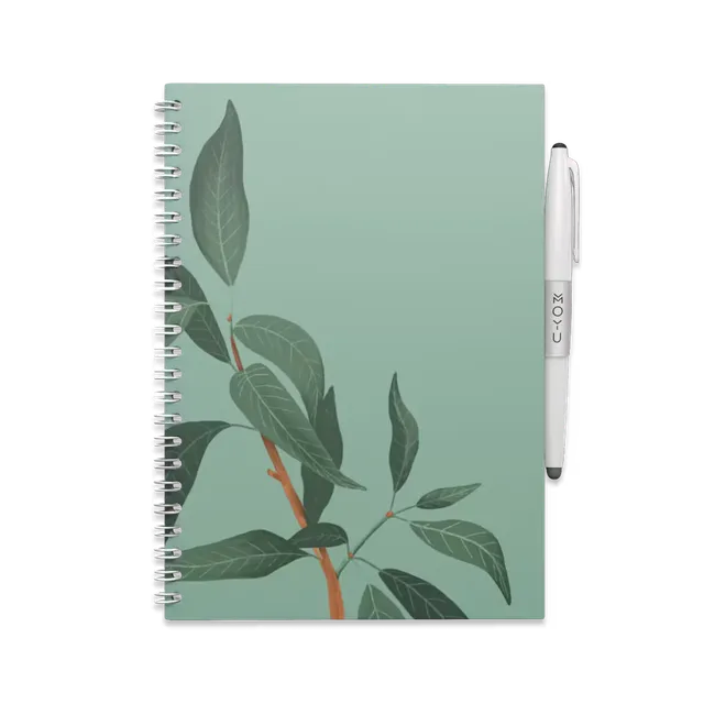moyu-a5-lovely-leaf-carnet-effa-able-vintage-pierre image 1