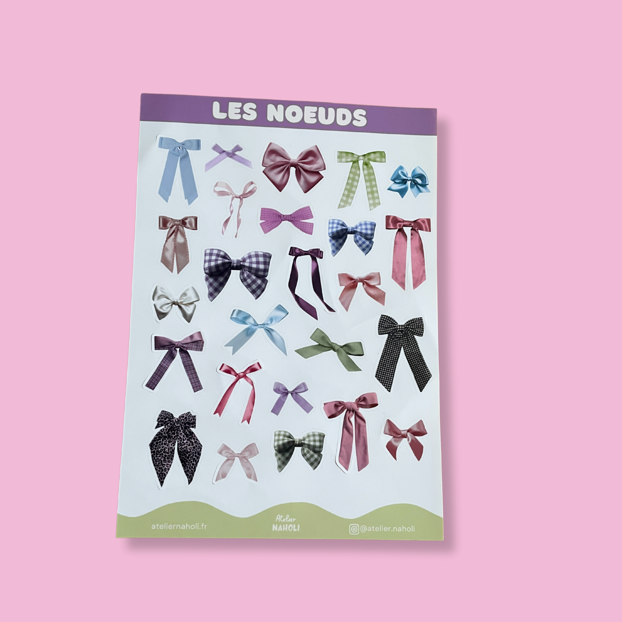 atelier-naholi-n-uds-planche-25-stickers-a5-brillants image 1