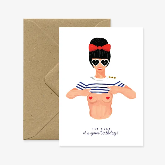 all-the-ways-to-say-hey-sexy-carte-de-v-ux-anniversaire-a6 image 1