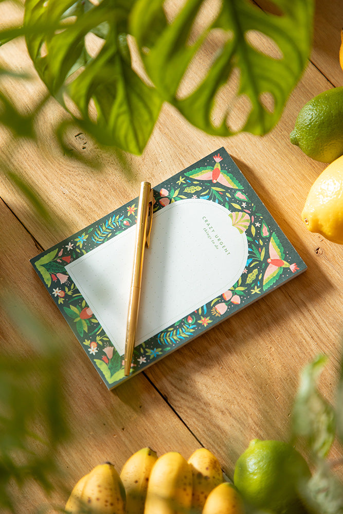all-the-ways-to-say-green-jungle-bloc-notes-a6-50-pages image 2