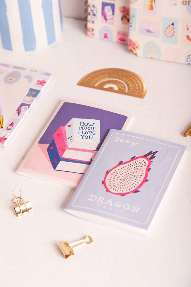 all-the-ways-to-say-duo-books-dragon-fruit-carnets-a6 image 2