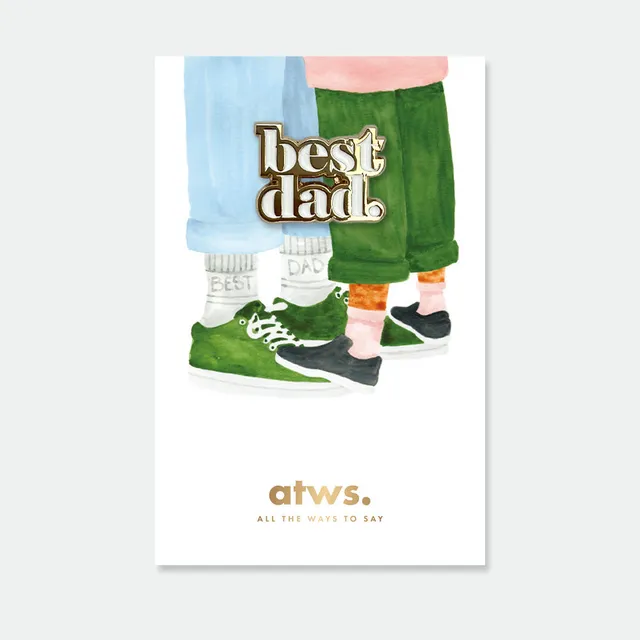 all-the-ways-to-say-best-dad-pin-s-dor-maill-23-mm image 1