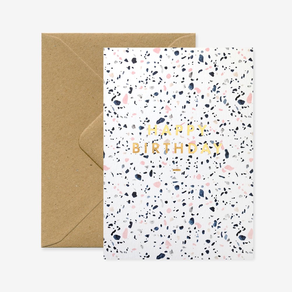 all-the-ways-to-say-terrazzo-carte-anniversaire-dor-e-a6 image 1