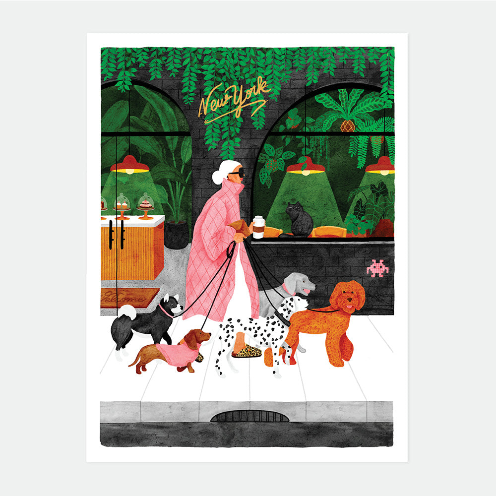 all-the-way-to-say-dogsitter-affiche-large-50x70-chien image 1