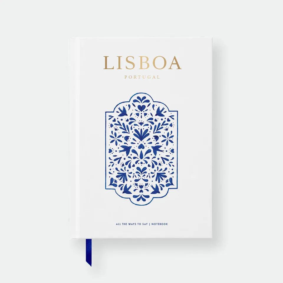 all-the-ways-to-say-lisboa-carnet-rigide-a5-lign-azulejos image 1