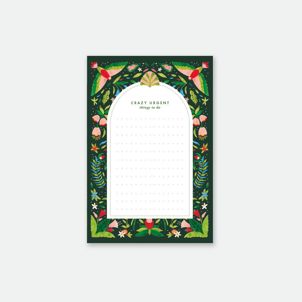 all-the-ways-to-say-green-jungle-bloc-notes-a6-50-pages image 1