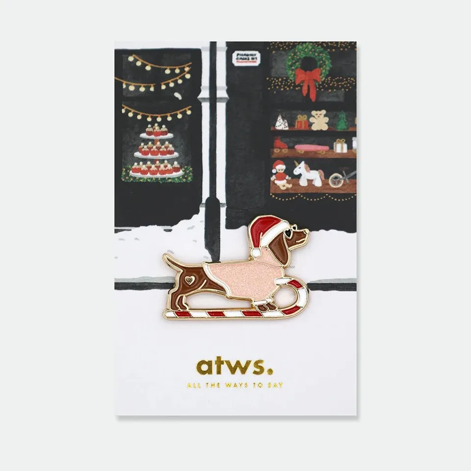 all-the-way-to-say-merry-woofmas-pin-s-teckel-no-l-23x32-mm image 1