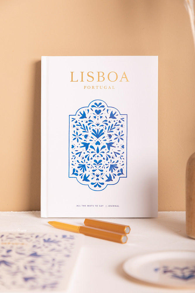 all-the-ways-to-say-lisboa-carnet-rigide-a5-lign-azulejos image 2