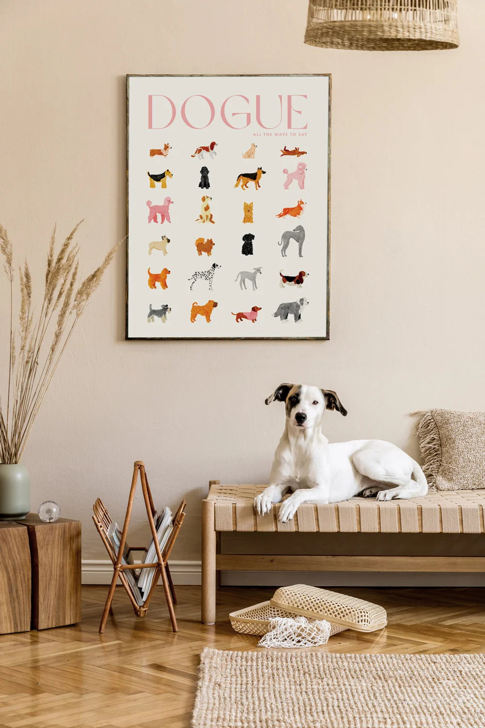 all-the-way-to-say-dogue-affiche-large-50x70-chic image 2