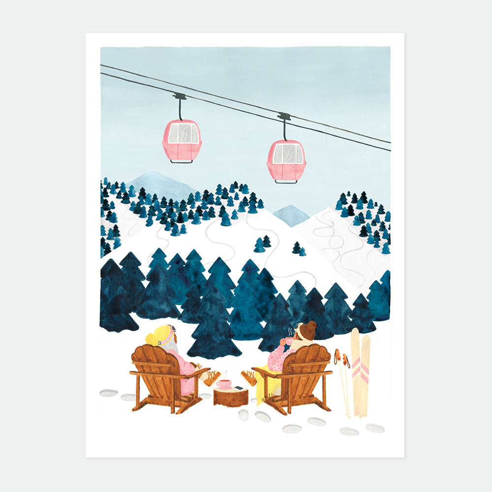 all-the-ways-to-say-alpes-affiche-montagne-29-7-x-39-7-cm image 1