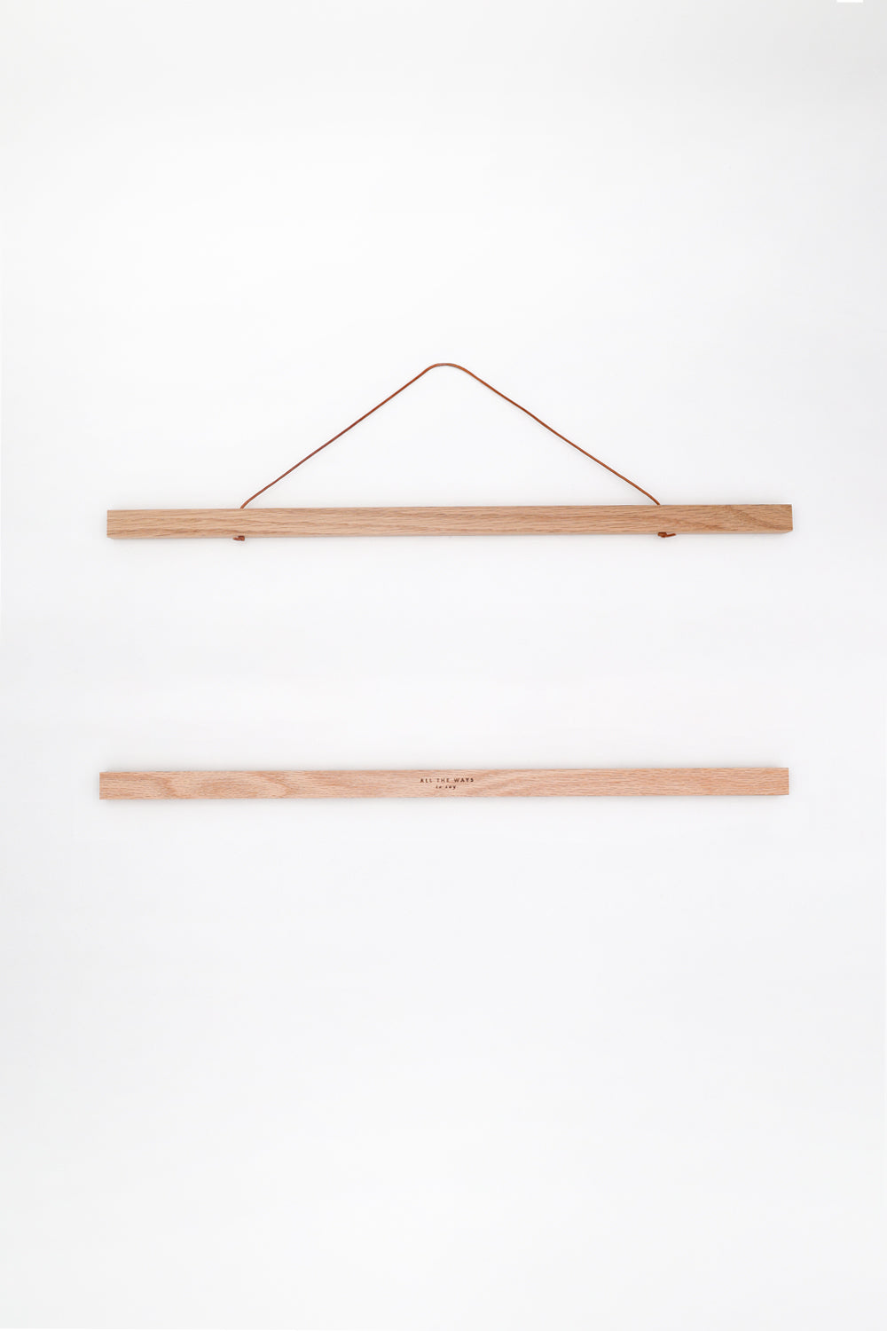 all-the-way-to-say-affiches-porte-affiche-baguettes-ch-ne-m-31-cm image 1