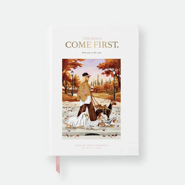 all-the-ways-to-say-dogs-come-first-carnet-rigide-a5-lign image 1