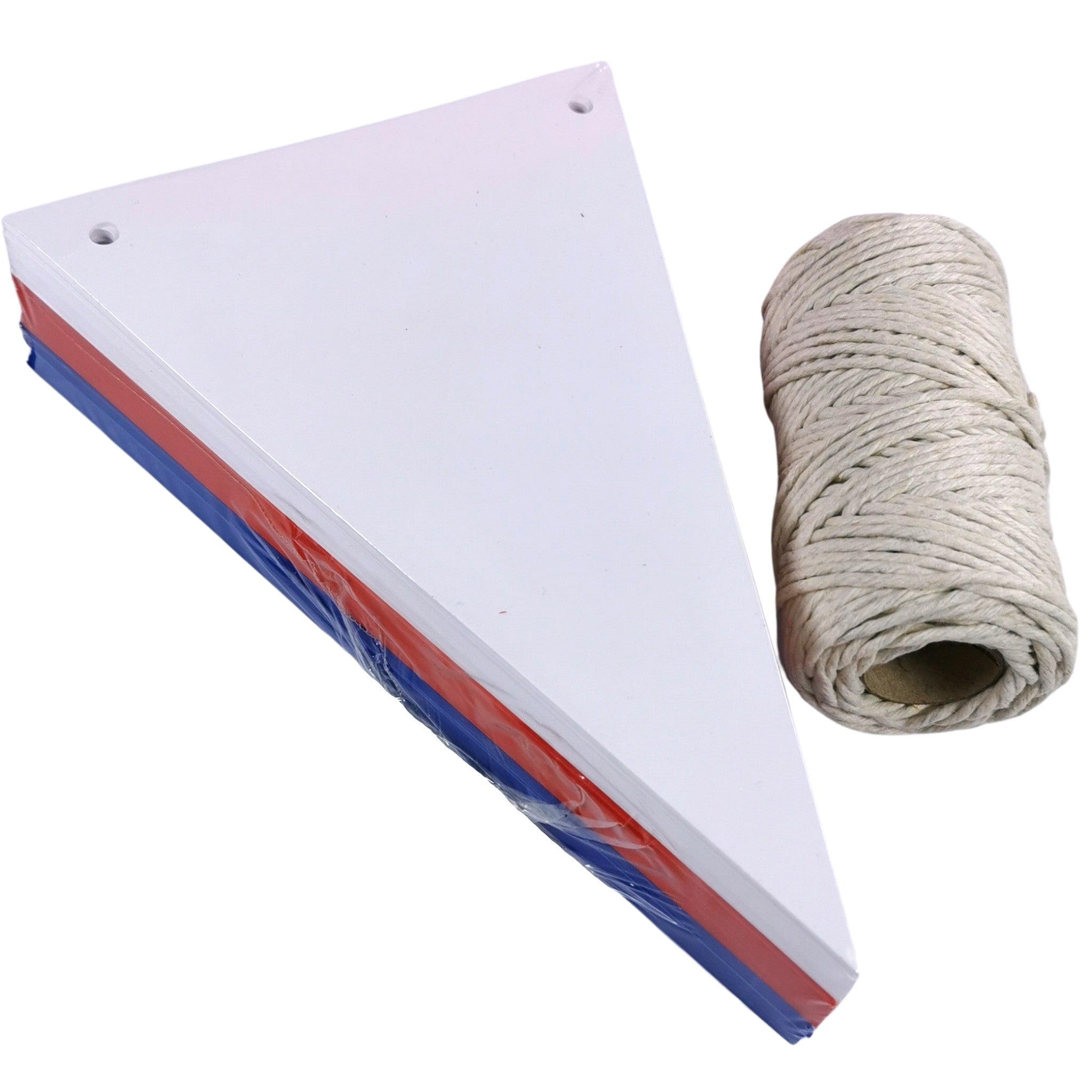 carnival-papers-guirlande-25-fanions-bleu-blanc-rouge-5m image 6