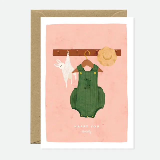 all-the-ways-to-say-happy-you-sweety-rabbit-carte-voeux-a6-naissance image 1