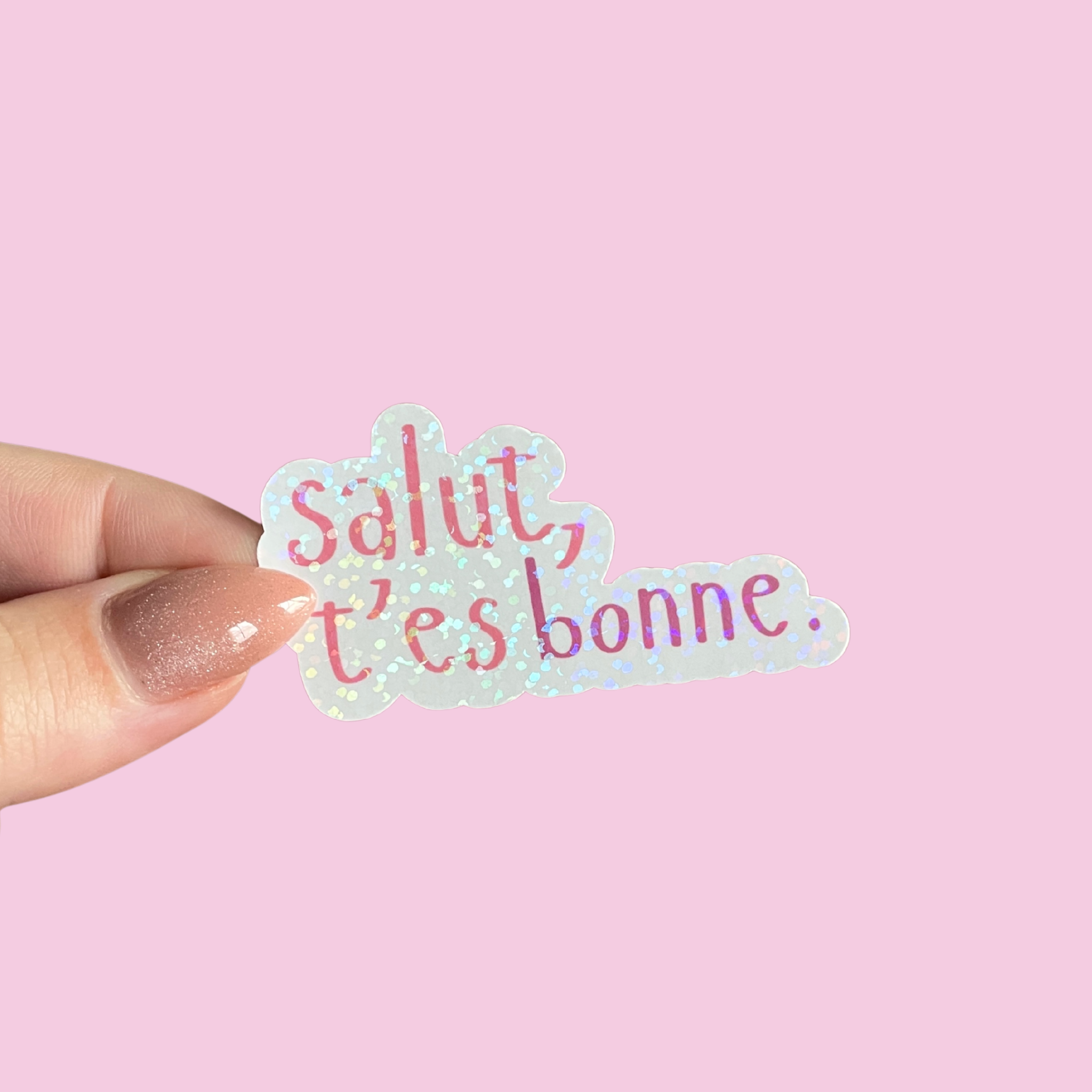 atelier-naholi-stickers-salut-t-es-bonne-humour-6-2-cm image 1