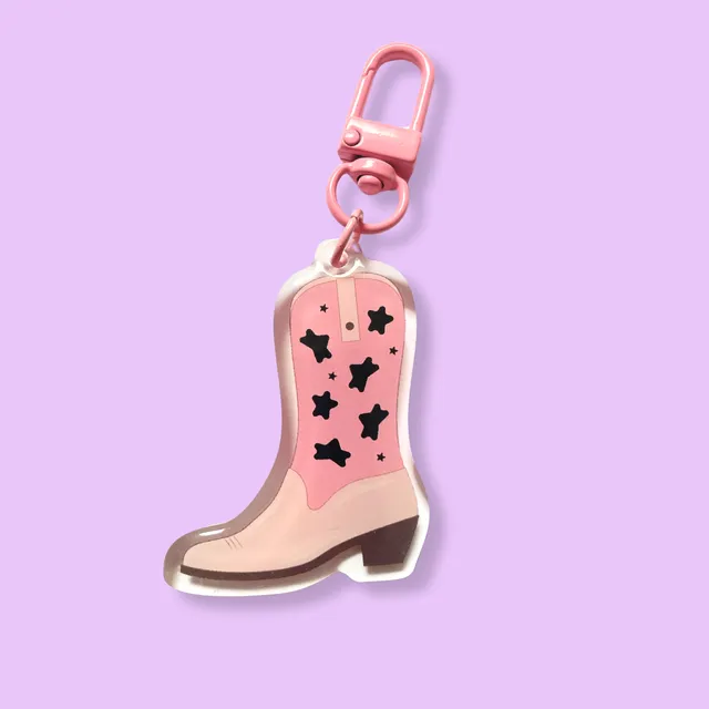 atelier-naholi-porte-cl-santiags-rose-acrylique-5-cm image 1