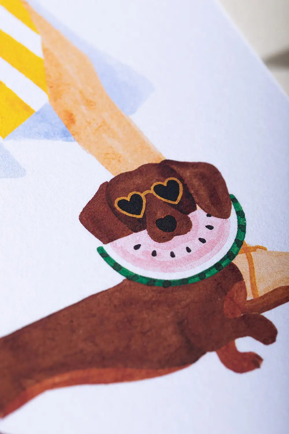 all-the-way-to-say-summer-dachshund-carte-teckel-t-a6 image 2