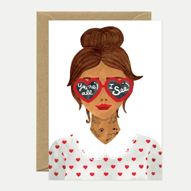 all-the-ways-to-say-you-re-all-i-see-carte-de-v-ux-a6-amour image 1