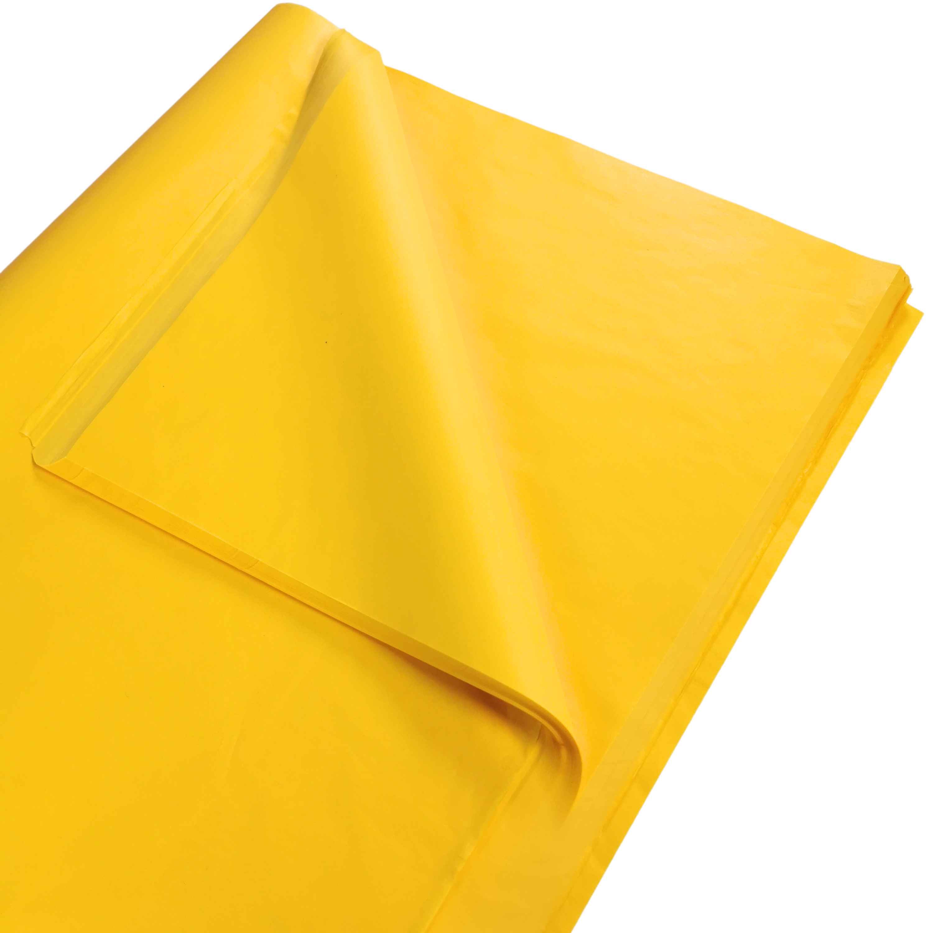 carnival-papers-tissue-paper-jaune-citron-50x70cm image 2