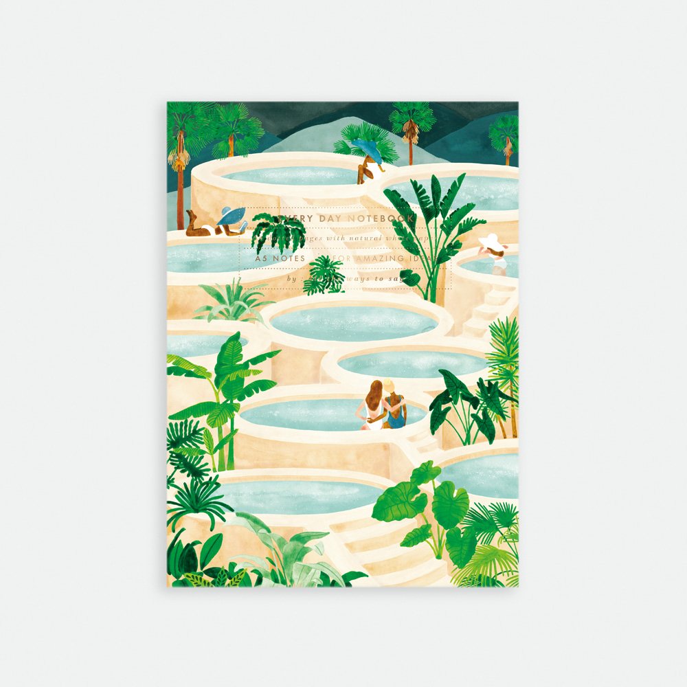 all-the-ways-to-say-natural-spa-carnet-a5-nature-dor image 1