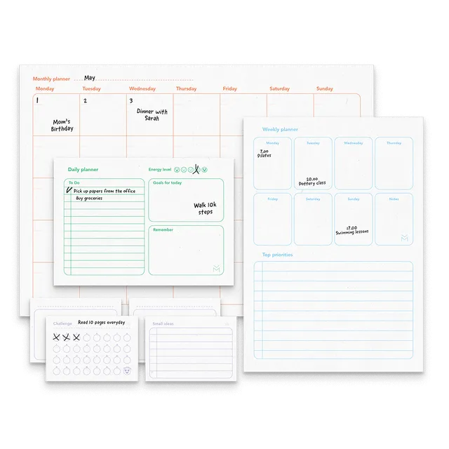 moyu-agendas-planners-life-planner-organiseur-magn-tique-effa-able image 1